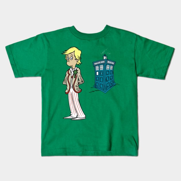 Fifth Dr Kids T-Shirt by DrFaustusAU